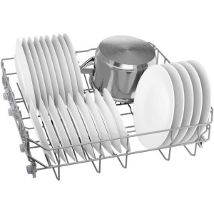 BOSCH SMS2HVI02E SER2 freistehender Geschirrspüler - 14 Maßgedecke - Induktion - L60cm - 46 dB - Besteckschublade - Edelstahl