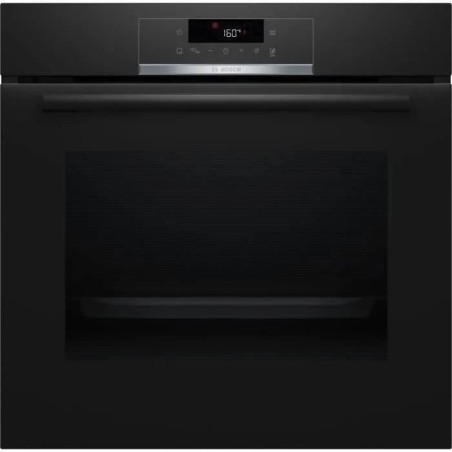 Four pyrolyse Softclose - BOSCH SER4 - HQG572BB3F - Noir - 8 modes de cuisson - 59,5 x 59,4 x 54,8 cm
