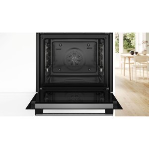 Einbaubackofen – Pyrolyse-Selbstreinigung – BOSCH Serie 6 – HBG578ES7 – Edelstahl – 59,4 x 54,8 x 59,5 cm