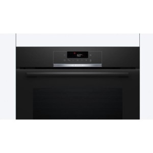 Four pyrolyse Softclose - BOSCH SER4 - HQG572BB3F - Noir - 8 modes de cuisson - 59,5 x 59,4 x 54,8 cm