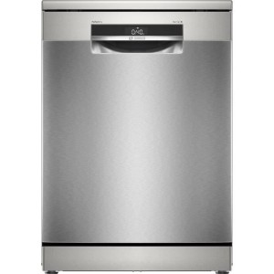 Lave-vaisselle pose libre BOSCH SMS6ZCI11F SER6 - 14 couverts - Induction - L60cm - 40 dB - Classe B - tiroir a couverts - Acier