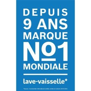 Lave-vaisselle pose libre BOSCH SMS26AI01F SER2 - 12 couverts - Ind...