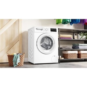 BOSCH WAN24209FR SER4 Bullauge-Waschmaschine – 9 kg – Induktion – L60 cm – 1200 U/min – Klasse A – Weiß