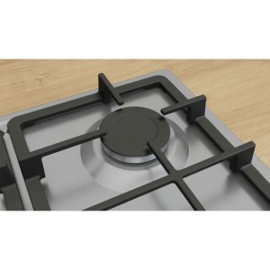 Gaskochfeld - BOSCH Serie 4 - 4 Brenner - 52 x 58,2 x 4,5 cm - PGP6B5K90 - Edelstahl