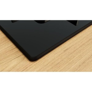 Gaskochfeld - BOSCH Serie 2 - 4 Brenner - 52 x 59 x 5,4 cm - POP6B6K30 - Schwarz