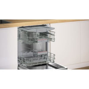 Lave-vaisselle tout encastrable BOSCH SMV4HVX14E SER4 - 14 couverts - 46 dB - Classe C - tiroir a couverts - 6 programmes