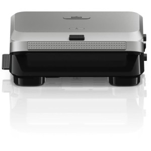 Grill - BRAUN - Sandwich Maker 5 SM5006 - 800 W - Edelstahl / Schwa...
