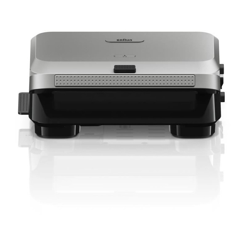 Grill - BRAUN - Sandwich Maker 5 SM5006 - 800 W - Inox / Noir