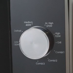 Micro-ondes Gril CANDY CMG20TNMB Moderna 20L 700W - Gril 900W - UI mécanique 6 niveaux de puissance - Fonction Décongélation
