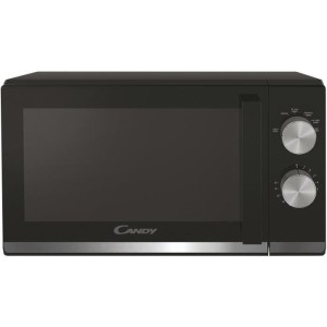 Micro-ondes CANDY Moderna CMW20TNMB 700 W 20L Noir - Fonction Décongélation - Plateau Tournant en Verre - 6 Niveaux de Puissan