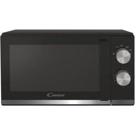 Micro-ondes CANDY Moderna CMW20TNMB 700 W 20L Noir - Fonction Décongélation - Plateau Tournant en Verre - 6 Niveaux de Puissan