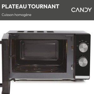 Micrower Lay Free Candy CMW20TNMB - Schwarz - 20 l - 700W - 24,5 cm Tablett