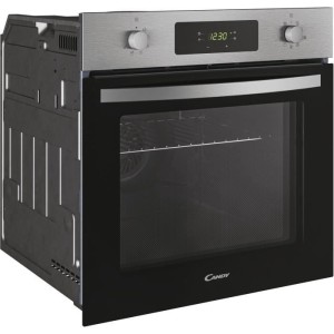 Four pyrolyse - Chaleur tournante CANDY FICD X676 - Inox et noir - Classe A
