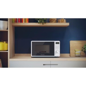 Micro-ondes Gril - CANDY CMGA20SDLWLI Idea - 20L - MO : 700W - Gril : 800W - UI digitale - 5 niveaux de puissance - Blanc