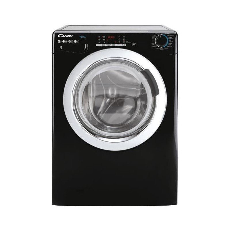 CANDY CSS1410TWMCBE/FR Bullauge-Waschmaschine – 10 kg – Induktion – Dampf – 1400 U/min – Klasse A – schnelle Program