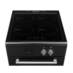 Cuisiniere a induction - CONTINENTAL EDISON - CECI3FCB2 - 4 feux - 50 x 85 x 60 cm - Noir