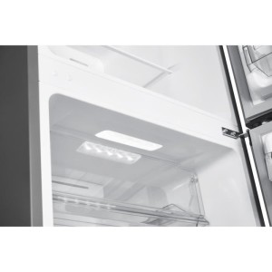 CONTINENTAL EDISON CEF2D334NFS großer Kühlschrank mit Gefrierfach – absolut kein Frost – Klasse E – Invertermotor – 33