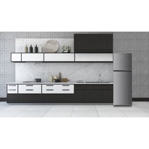 CONTINENTAL EDISON CEF2D334NFS großer Kühlschrank mit Gefrierfach – absolut kein Frost – Klasse E – Invertermotor – 33