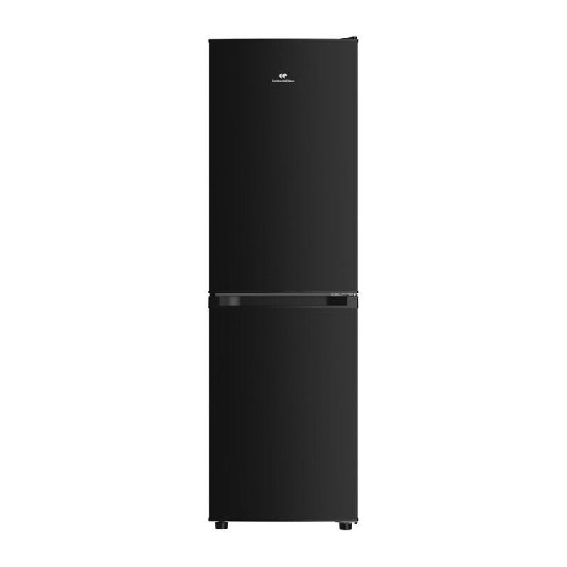 Réfrigérateur congélateur bas - CONTINENTAL EDISON - CEFC193NFB3 - Classe E - 193 L - 48,5 x 60 x 158,5 cm - Noir