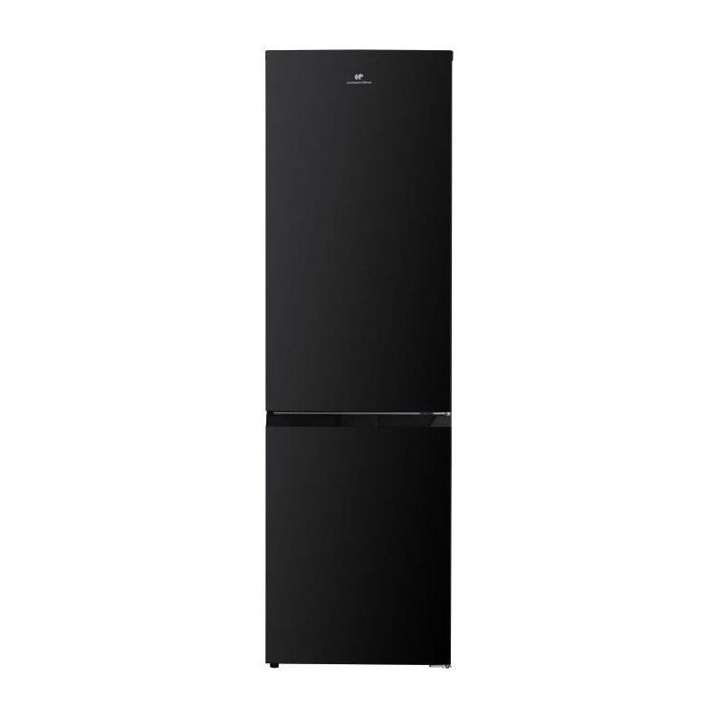 Réfrigérateur congélateur bas CONTINENTAL EDISON - 253L - Total No Frost (Sans givre)- Noir