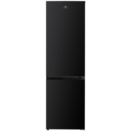CONTINENTAL EDISON Kühlschrank mit Tiefkühlfach – 253 l – Total No Frost – Schwarz