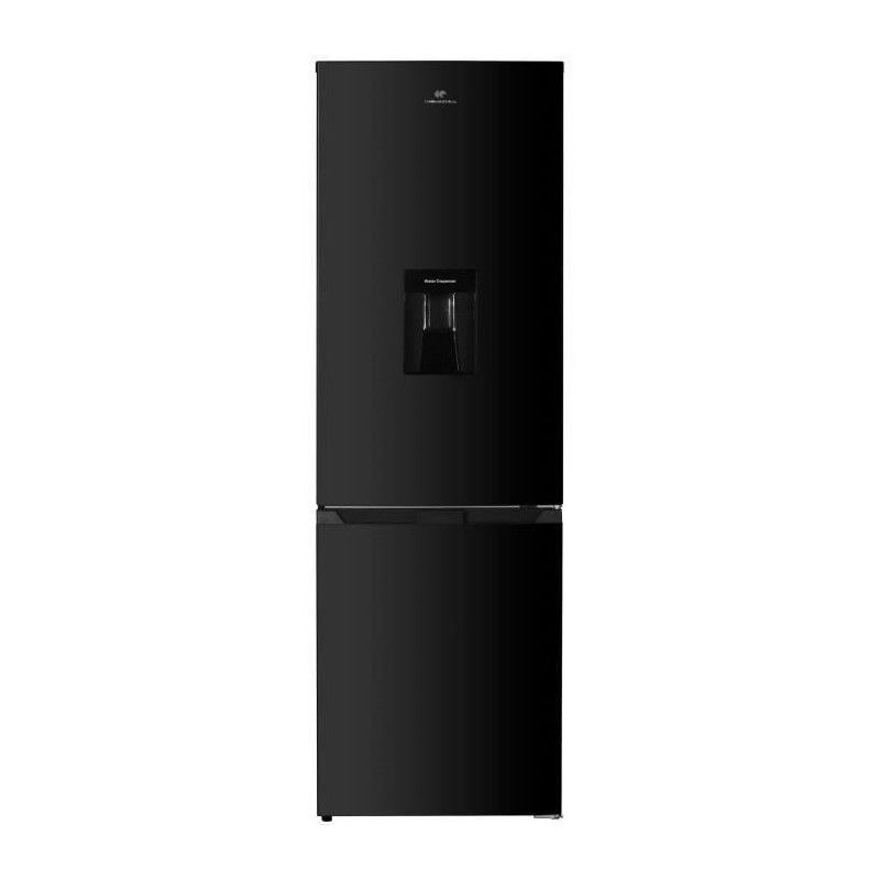 251 Liter Unterbaukühlschrank - CONTINENTAL EDISON - Total No Frost - Schwarz - Klasse D - L 55 cm x H 180 cm