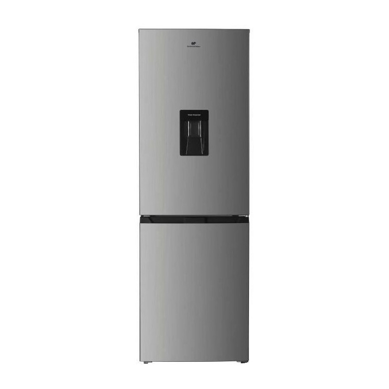 251-l-Unterbaukühlschrank – CONTINENTAL EDISON – Total No Frost – Edelstahl – Klasse D – L 55 cm x H 180 cm
