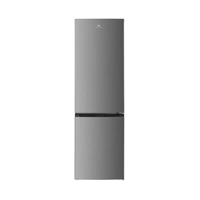 CONTINENTAL EDISON CEFC251NFS Kühlschrank mit Tiefkühlfach – Total No Frost – 253L – Klasse E – Edelstahl