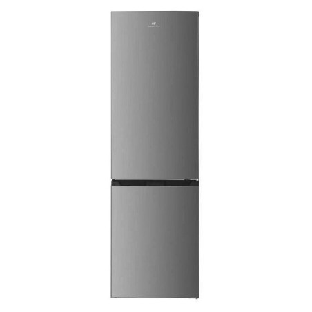 CONTINENTAL EDISON CEFC251NFS Kühlschrank mit Tiefkühlfach – Total No Frost – 253L – Klasse E – Edelstahl