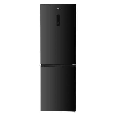 Réfrigérateur congélateur bas CONTINENTAL EDISON CEFC323NFB - 323L - Total No Frost - display sur la porte - Classe D - Noir