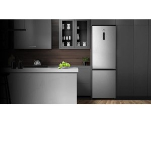 Réfrigérateur congélateur bas - CONTINENTAL EDISON - CEFC336NFIX1 - 336L - Total No Frost - Classe D - L59,5 x H200,4 cm - Si