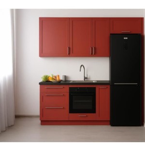 Kühlschrank mit Gefrierfach unten - CONTINENTAL EDISON - CEFC428NFBD - 427 L - Klasse D - 70 x 71,2 x 173 cm - Schwarz
