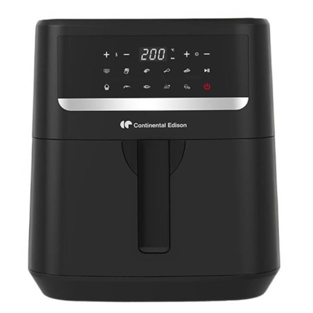 Continental Edison CEFR240092L Heißluftfritteuse – 1800 W – 9,2 l – Schwarz