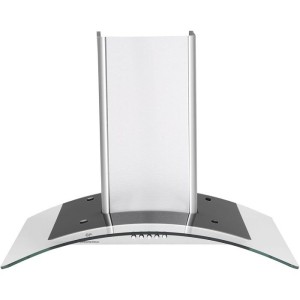 Hotte décorative - CONTINENTAL EDISON - CEH60GS2 - Classe A - 60 x 47 x 50/84 cm - Inox / Verre