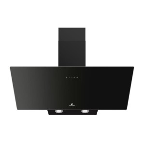 Hotte décorative inclinée - CONTINENTAL EDISON - CEHDI90B - A +++ - L90 cm - Noir