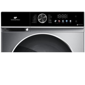 Frontlader-Waschmaschine - CONTINENTAL EDISON - CELL1012DDS1 - 10 kg - Direktinduktionsmotor - 60 cm - 1200 U/min - Silber