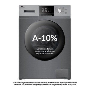 Lave-linge hublot - CONTINENTAL EDISON - CELL8140IS1 - 8kg - Moteur...