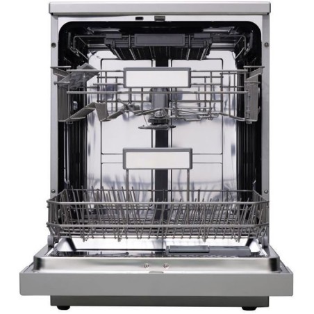 Lave-vaisselle pose libre CONTINENTAL EDISON CELV1544IXP - 15 couverts - 42dB-Silver