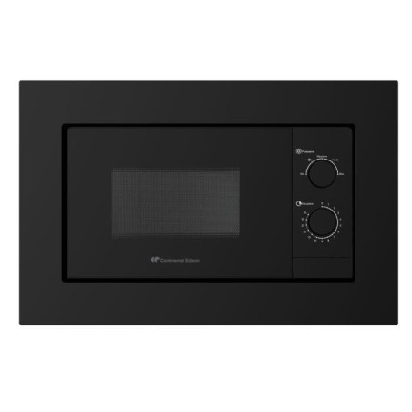 Einbau-Mikrowelle – CONTINENTAL EDISON – CEMO20EBM2 – 1280 W – B 59,5 x H 38,5 x T 35,3 cm – 20 l – Schwarz