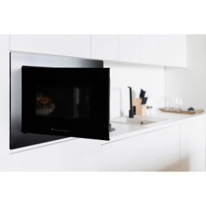 Einbau-Mikrowelle – CONTINENTAL EDISON – CEMO20EBM2 – 1280 W – B 59,5 x H 38,5 x T 35,3 cm – 20 l – Schwarz