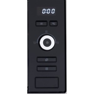 Continental Edison Mo20ixes Black and stainless steel microwave oven L59.5 x 38.8 x D34.5 cm 20L