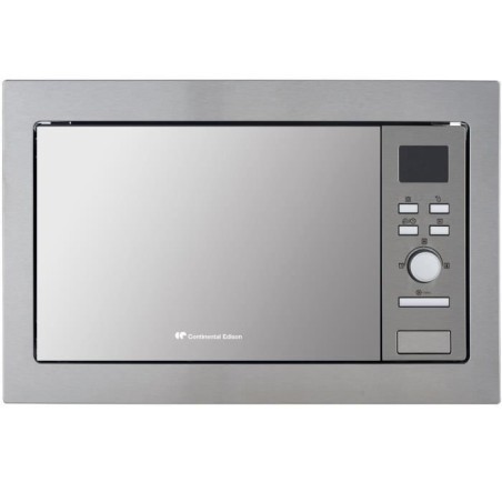 Eingebaute Grillmikrowelle - Continental Edison - CEMO25GE2 - Silber - 25 L - 900 W - Grill 1000 W