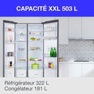 Amerikanischer Kühlschrank - CONTINENTAL EDISON - CERA505NFIXD - 50...
