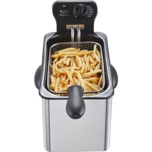 Fritteuse 3 L CONTINENTAL EDISON CERFR3IN2 - 2000W - Edelstahl