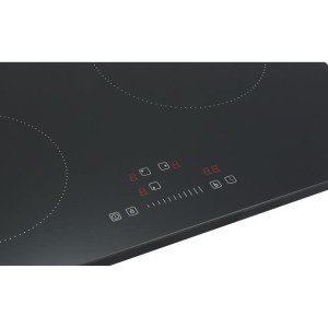 Continental Edison 3-burner induction hob - 3 timers - 3 boosters - black