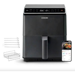 COSORI Ölfreie Fritteuse – Dual Blaze Chef Edition – 6,4 l Fassungs...