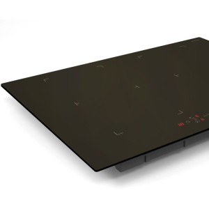 Plaque a induction - CONTINENTAL EDISON - 4 foyers - 7200 W - 70 cm - CETI724Z2FLEX - Noir