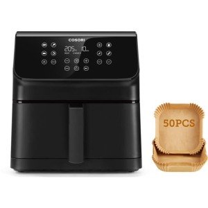 COSORI Ölfreie Fritteuse – Premium II Chef Edition – 6,2 l Fassungs...