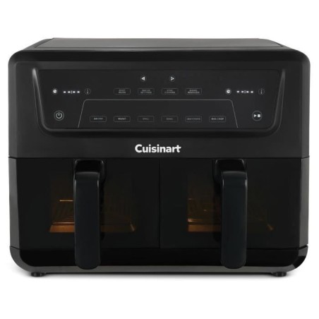 CUISINART Airfryer AFD10XBLE – 10,4 l Fassungsvermögen – Doppeltank – Schwarz – 2400 W
