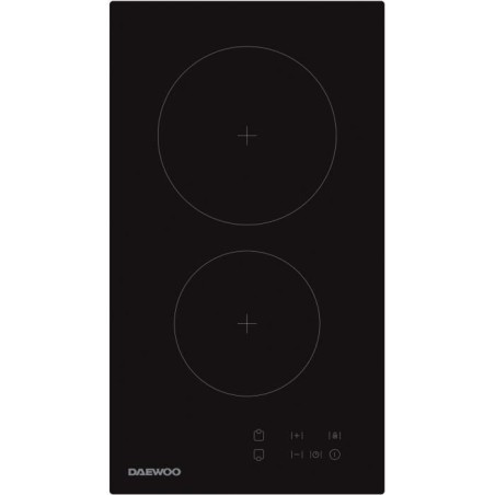 Cerankochfeld - DAEWOO - 2 Brenner - 30 cm - BH3VTF19BNM - Schwarz